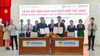 RECAP - HUTECH ký kết MOU với Công ty Cổ phần Công nghệ HARAVAN và tổ chức hội thảo về Thương mại điện tử