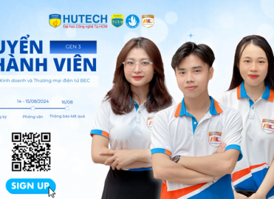 TUYỂN THÀNH VIÊN CLB BEC GEN 3