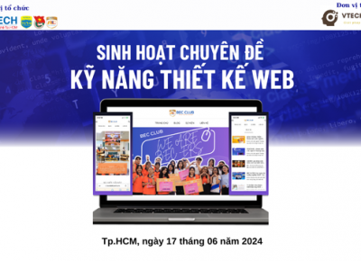 ĐĂNG KÝ THAM GIA - SINH HOẠT CHUYÊN ĐỀ “KỸ NĂNG THIẾT KẾ WEB” 