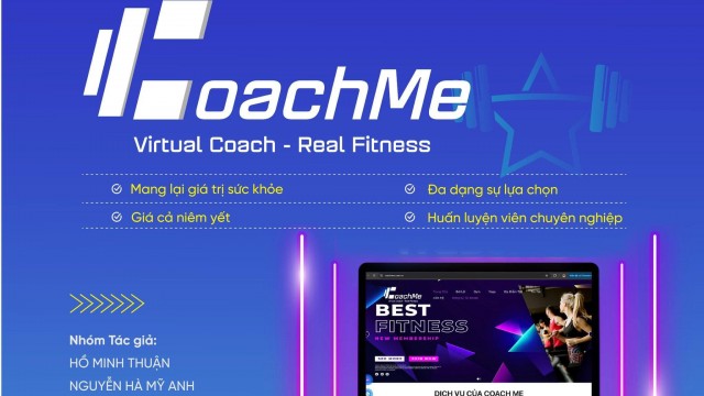 COACH ME - Nhóm sinh viên ngành Thương mại điện tử đạt Top 5 dự án xuất sắc nhất lọt vào Chung kết HUTECH Startup Wings 2024